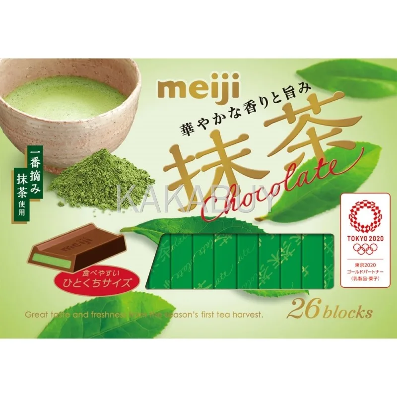 明治钢琴抹茶夹心巧克力