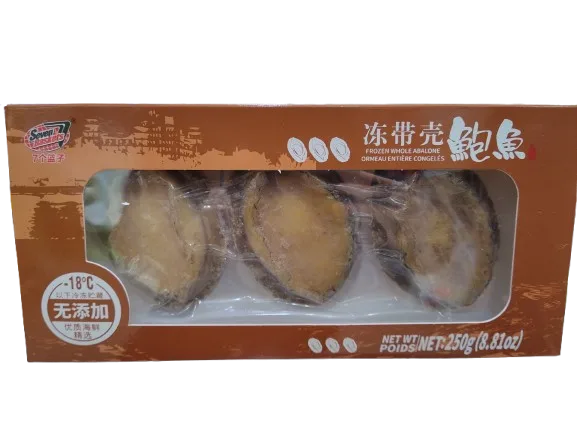 7 Baskets Of Frozen Shelled Abaloneabalone