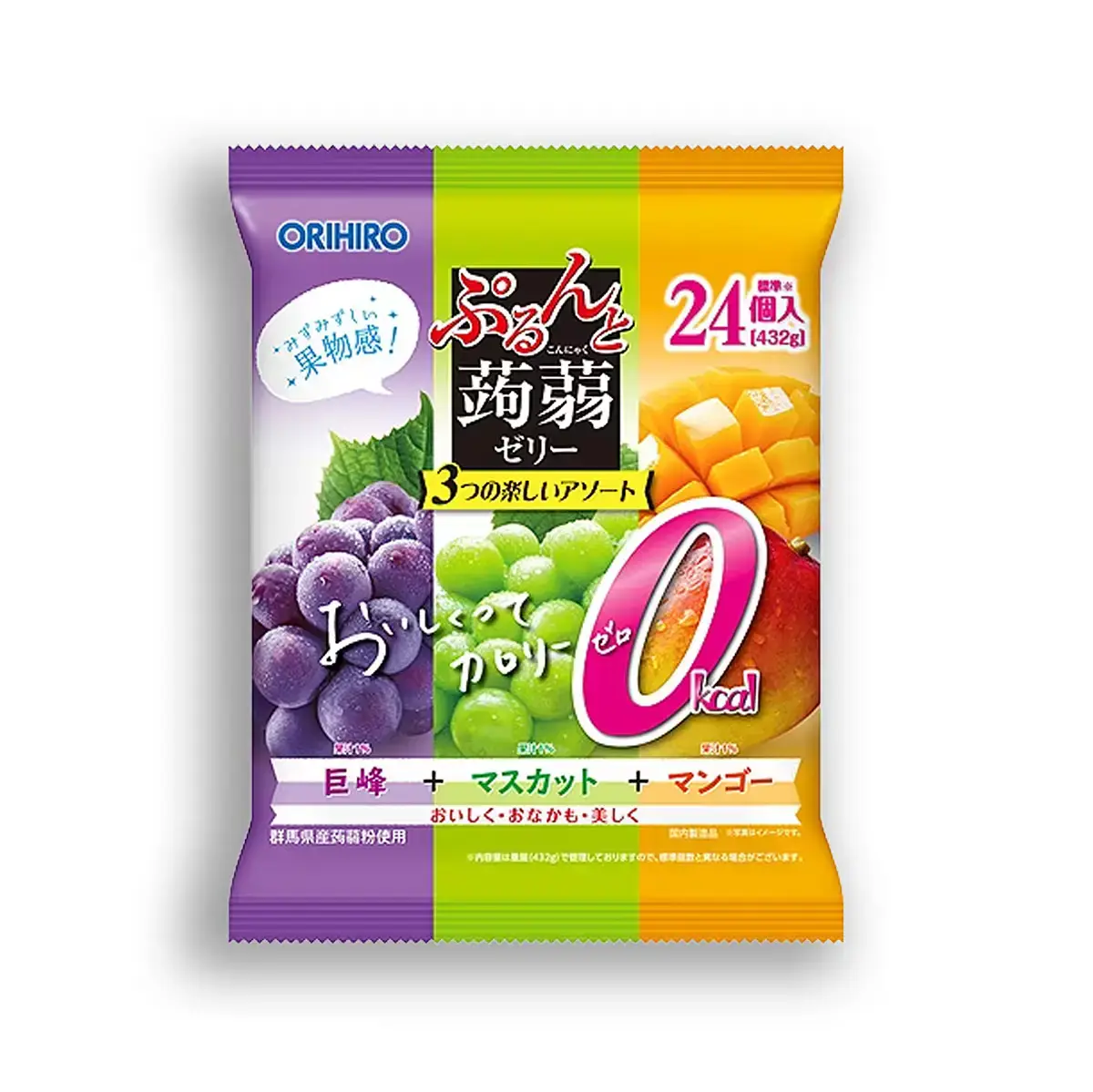 立喜樂蒟蒻果凍（巨峰+青提+芒果）