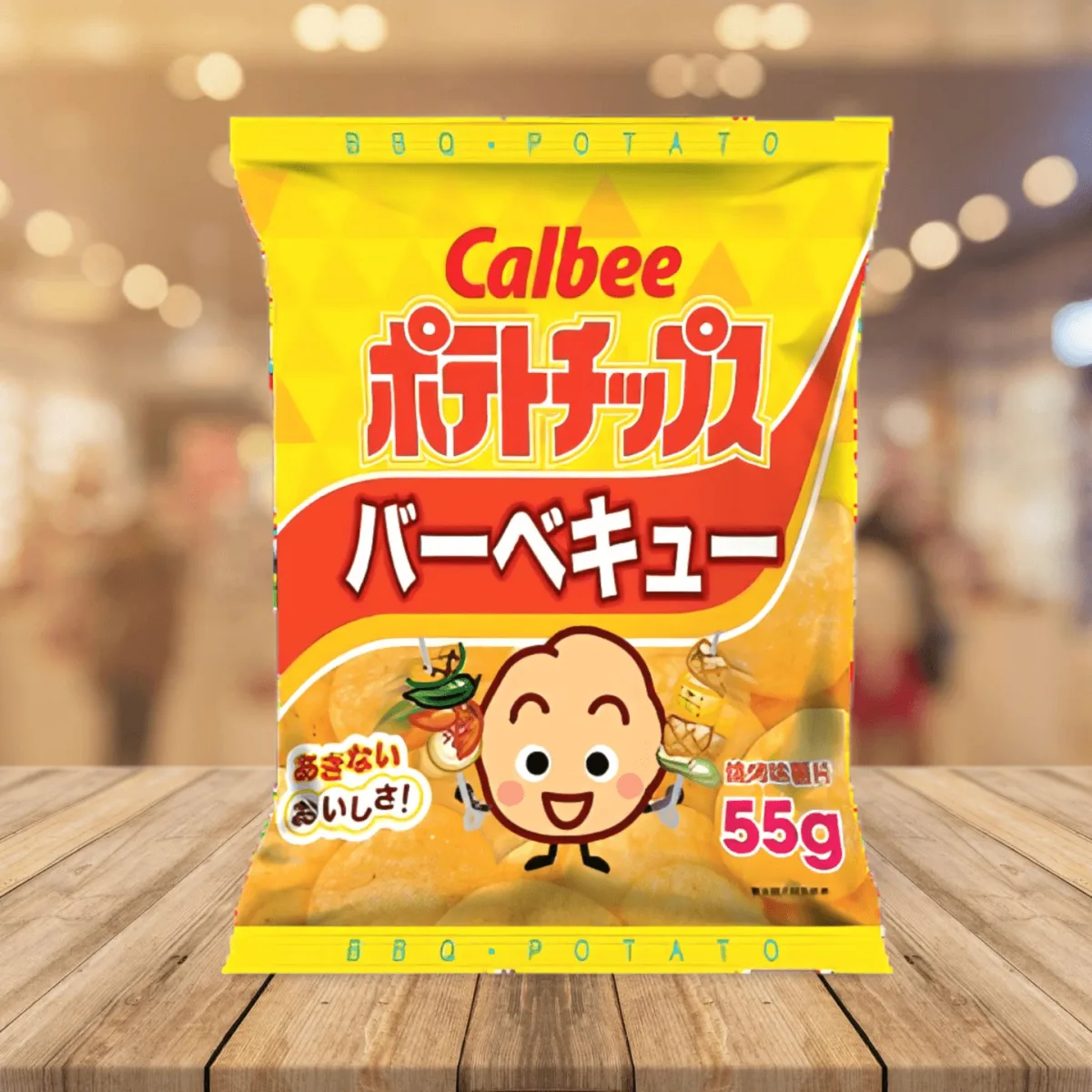 卡乐比烧烤味薯片