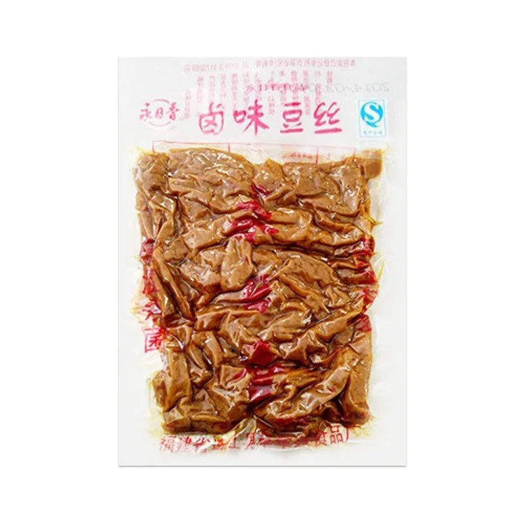 Braised beancurd shredded