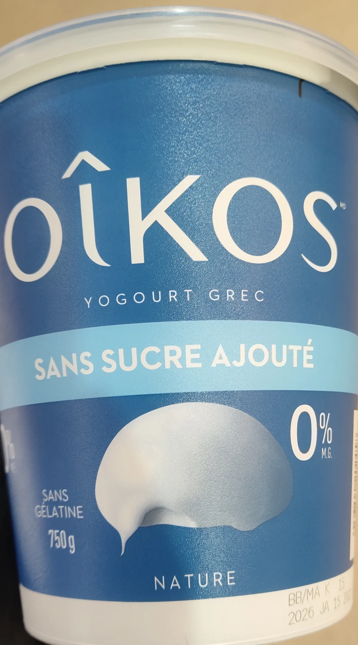 0%原味希臘酸奶