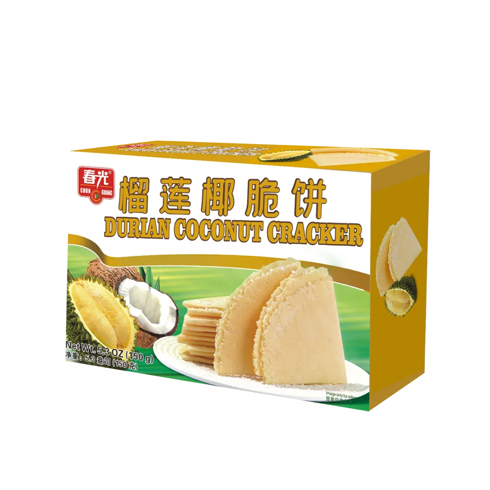 春光榴蓮椰脆餅