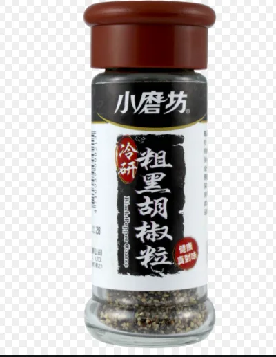 小磨坊冷研粗黑胡椒粒