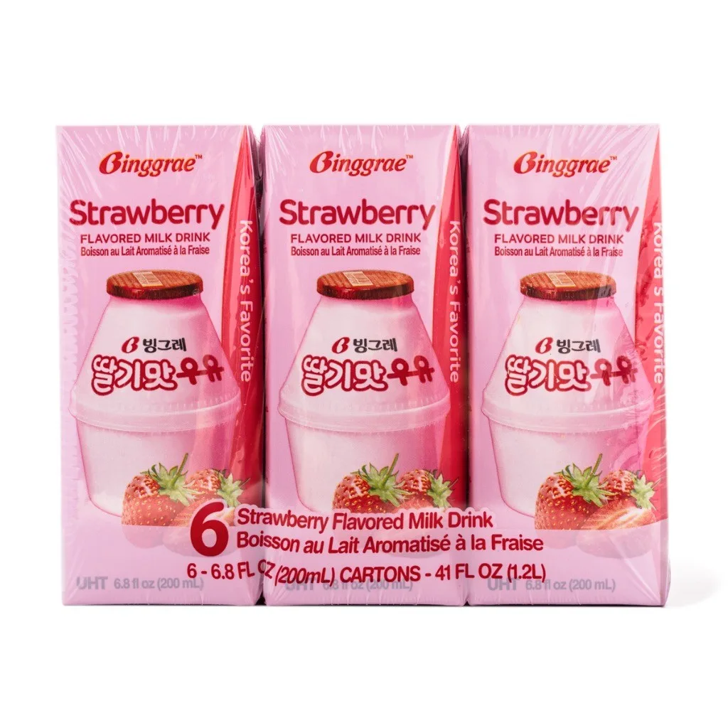 BINGGRAE 牛奶飲料 草莓味
