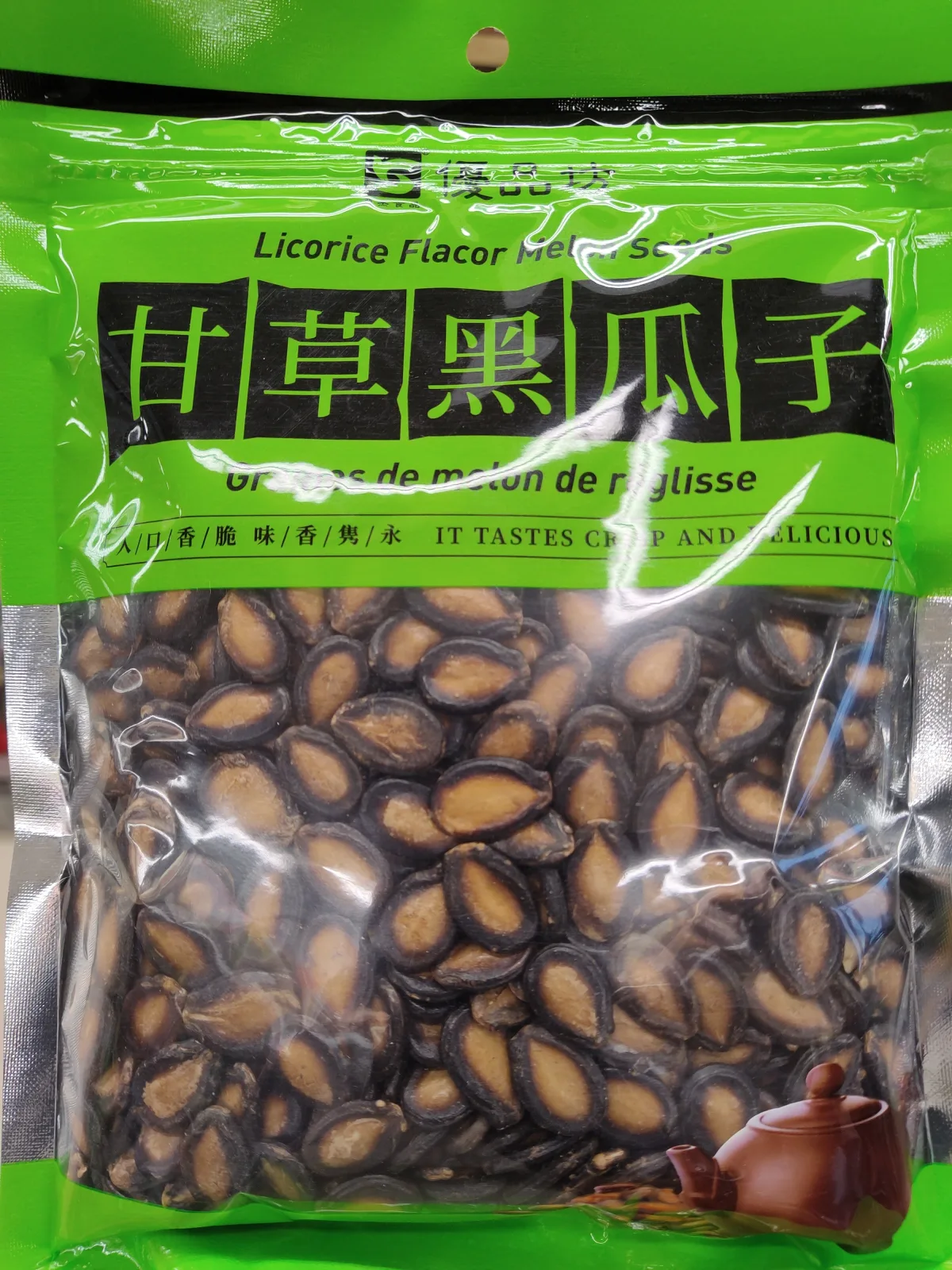 优品坊甘草黑瓜子