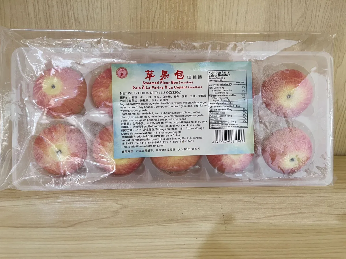 frozen steamed flour bun (Hawthorne flavor)