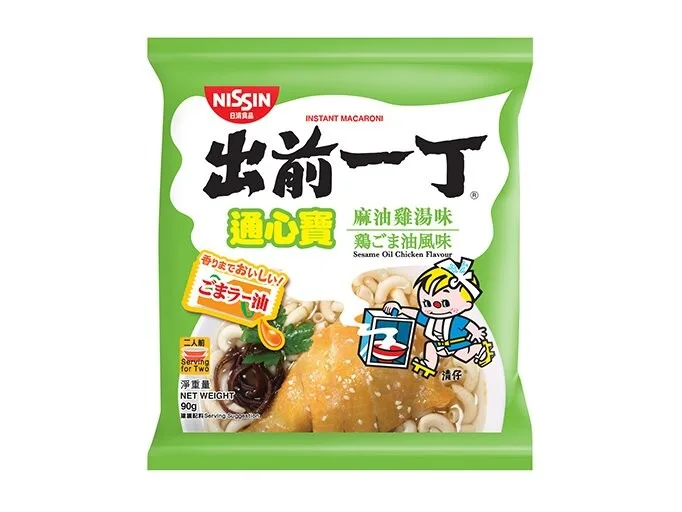 出前一丁通心粉（麻油雞湯味）