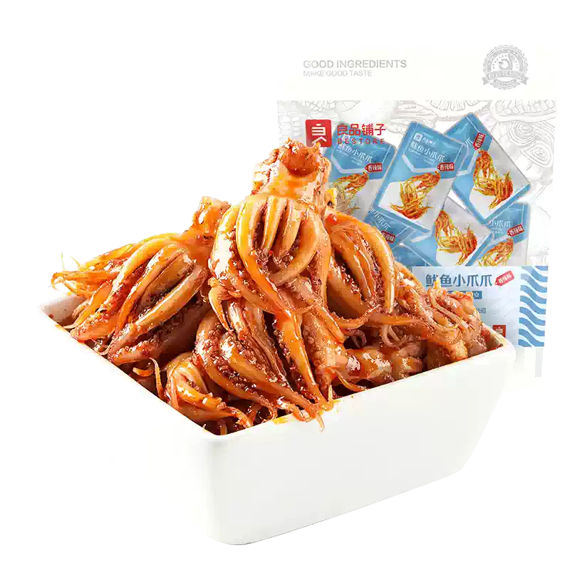 良品铺子鱿鱼小爪爪（香辣味）