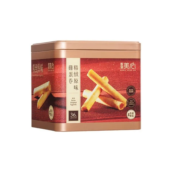 （年货）香港美心精致原味鸡蛋卷