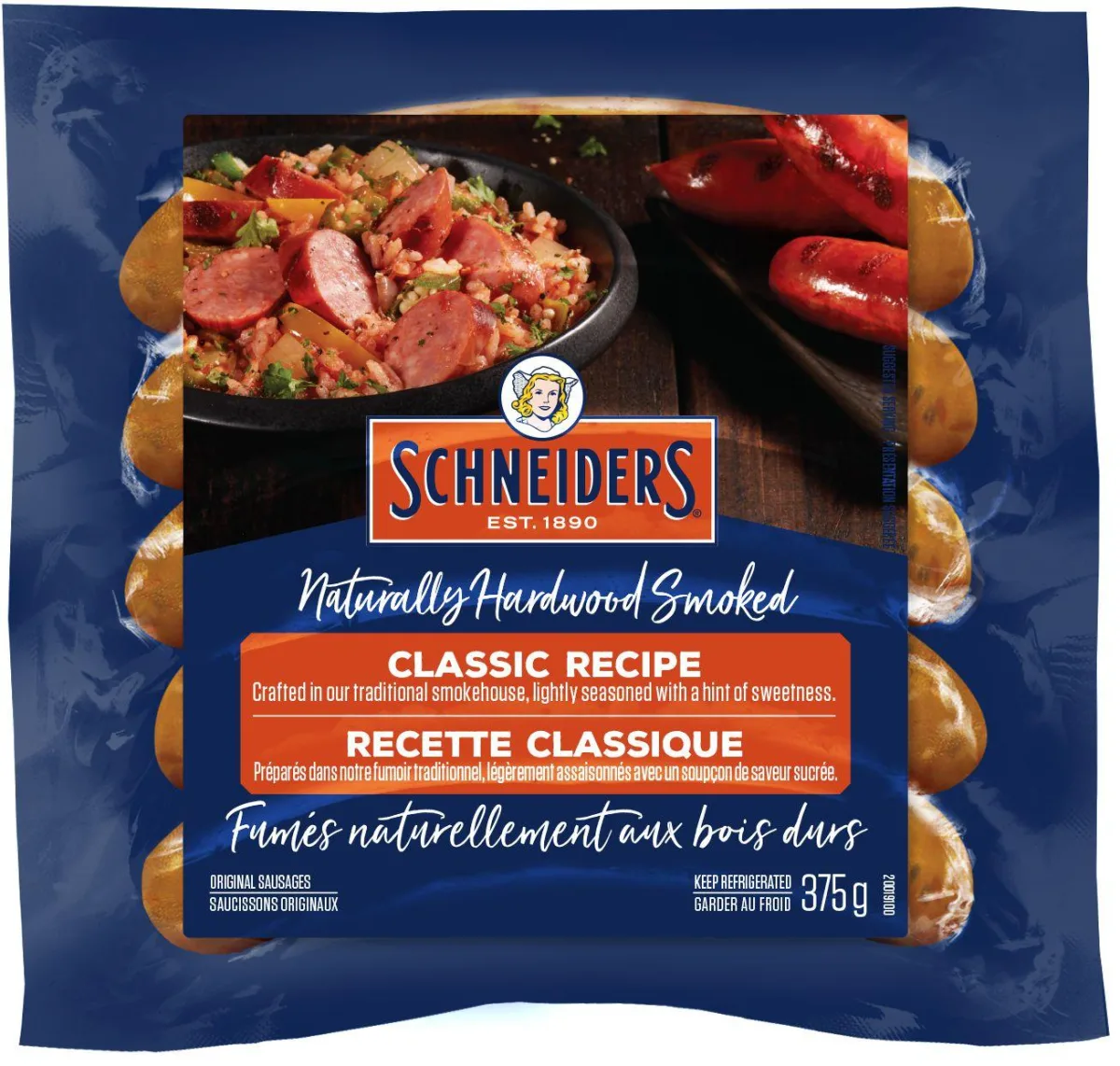 Schneiders Smoked Classic Sausage 煙熏原味香腸