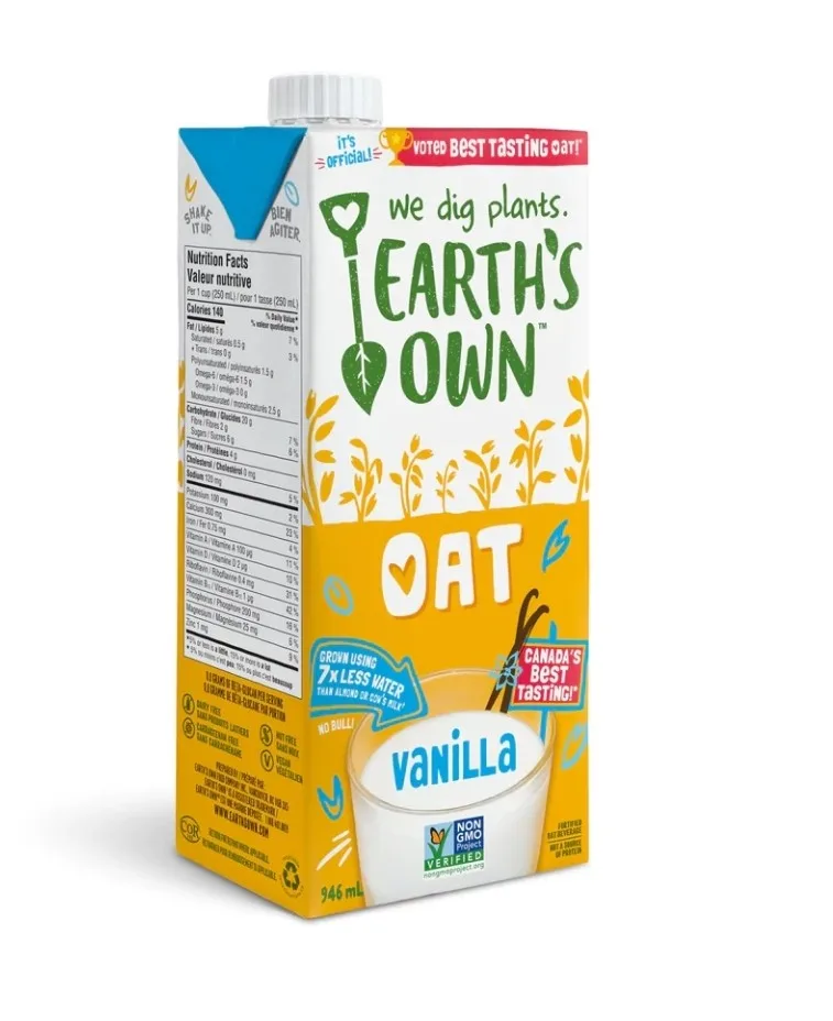 Earth's own燕麥奶(香草味）