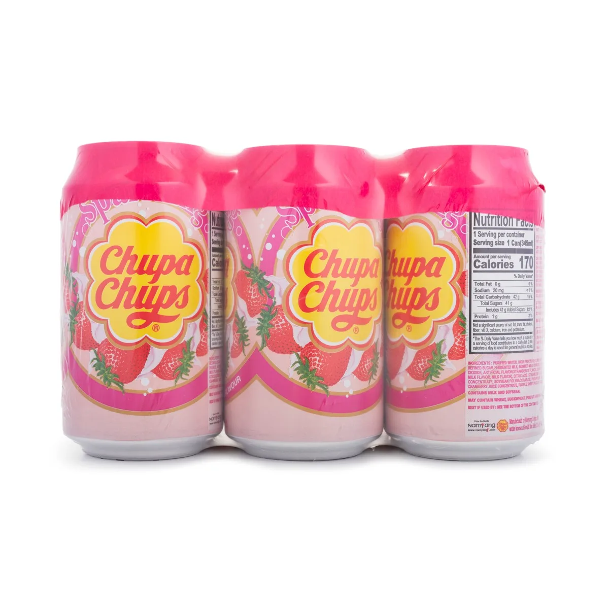 CHUPA CHUPS 碳酸饮料-草莓味