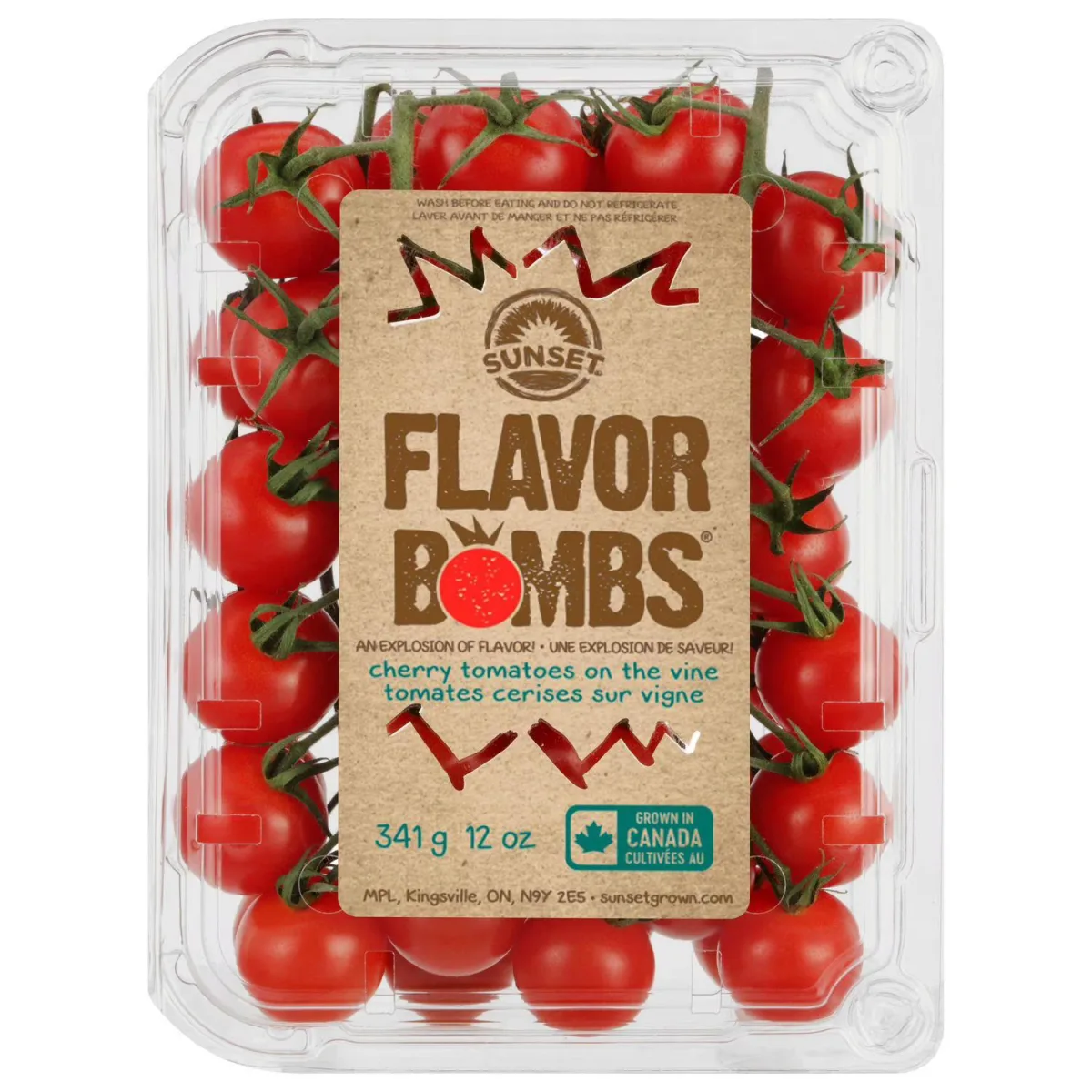Sunset Flavor Bombs Cherry Tomatoes on the Vine