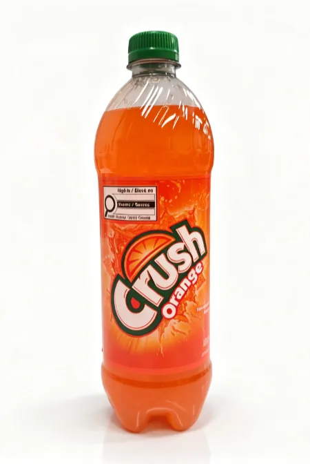 Crush Orange Flavored Carbonated Soda
