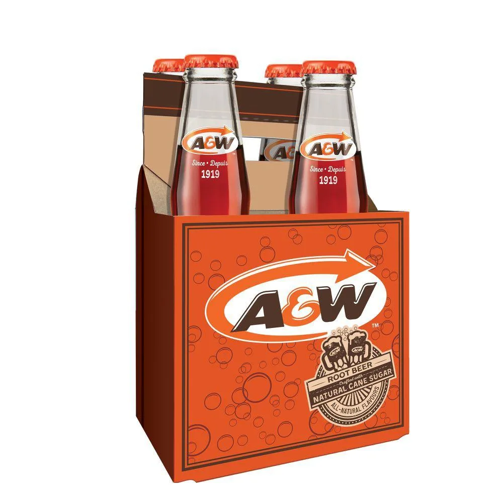 A&W Root Beer/根汁汽水 (玻璃瓶)