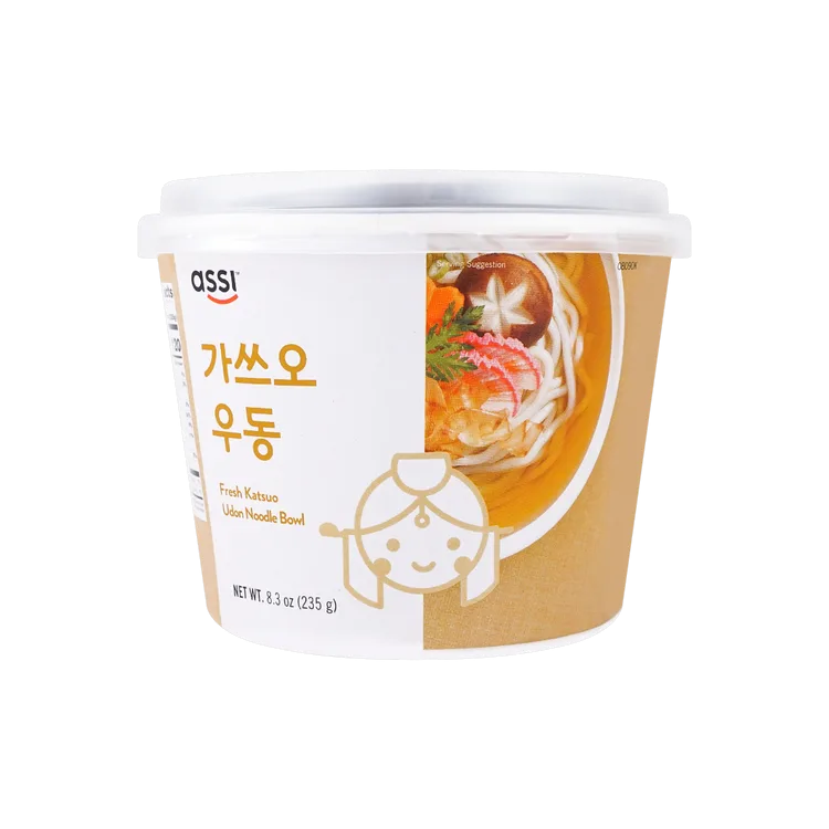 ASSI Fresh Katsuo Udon Noodle Bowl
