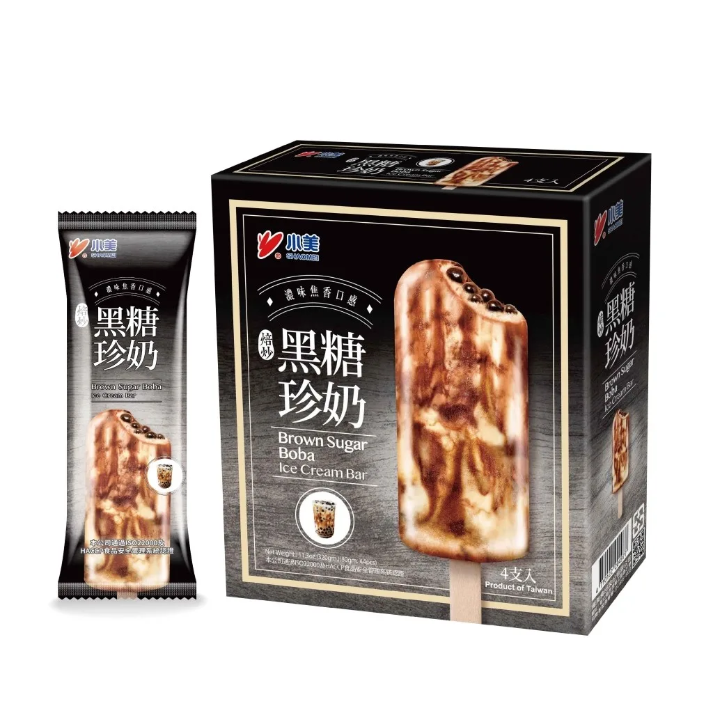 小美黑糖珍奶冰棒