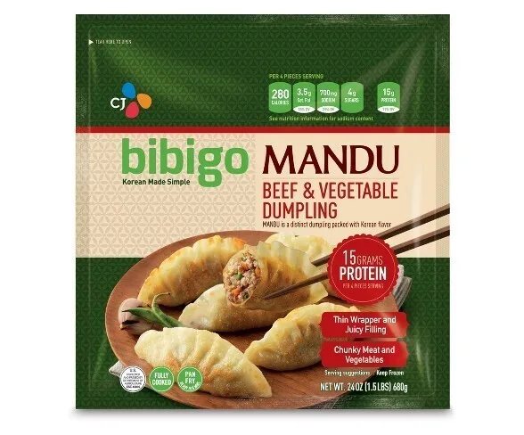 CJ BIBIGO Mandu 牛肉餃子