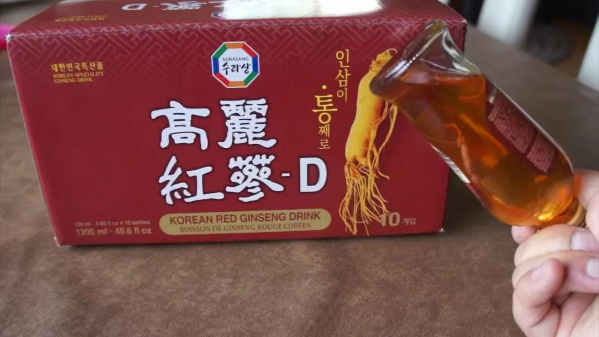 韓國高麗紅參飲料