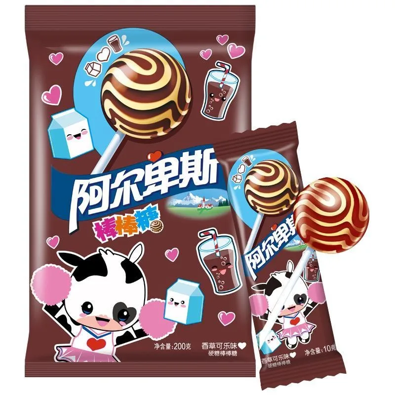 阿爾卑斯香草可樂味棒棒糖