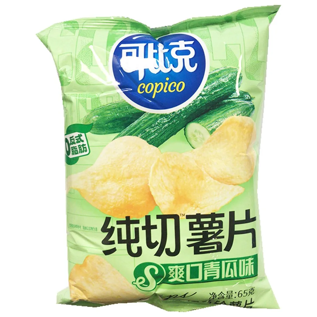 可比克純切薯片（爽口青瓜口味）