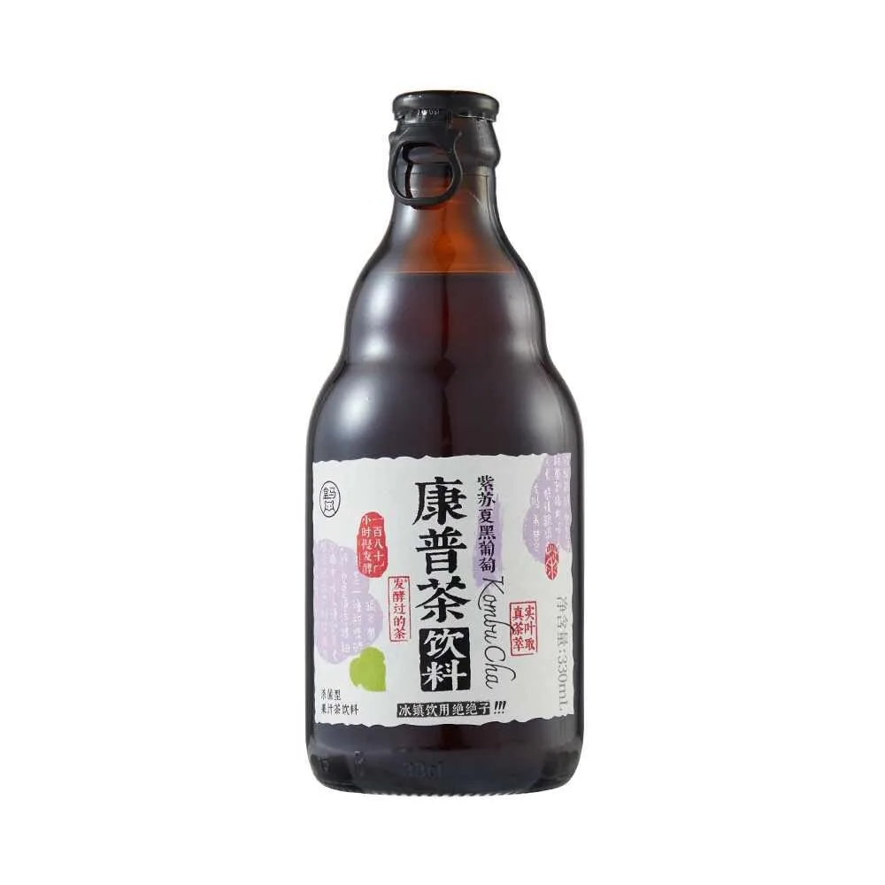盒馬康普茶飲料（紫蘇夏黑葡萄）
