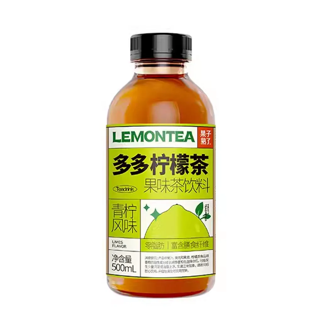 果子熟了多多檸檬茶（青檸風味）