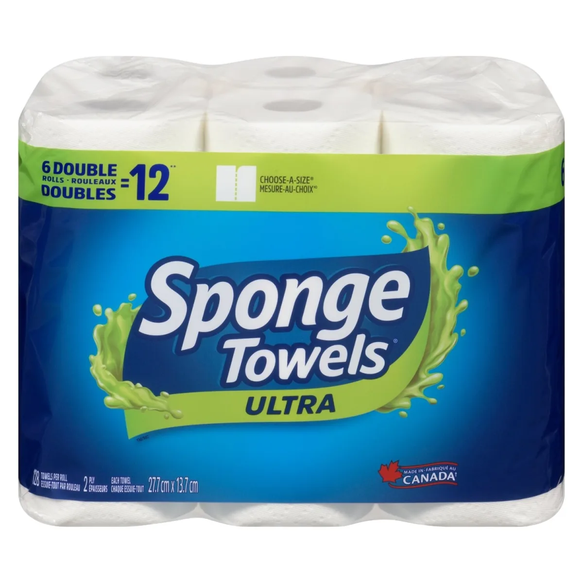 Sponge Towels 6 Double