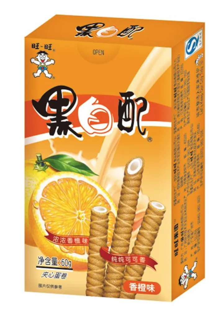 Wantwant Orange Flavour Wafer Roll