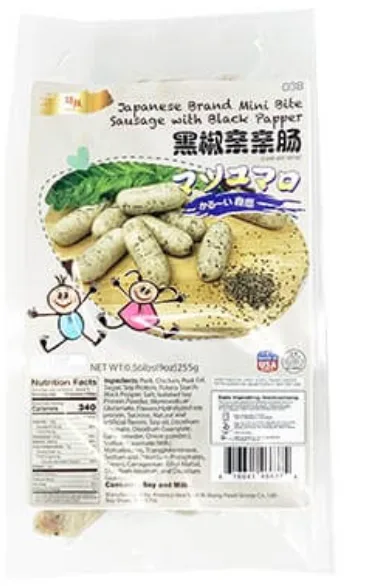 Japanese Style Mini sausage With Black Pepper