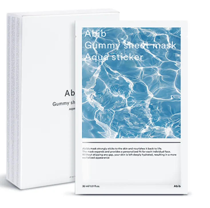 Abib Gummy Sheet Mask #aqua Sticker Box