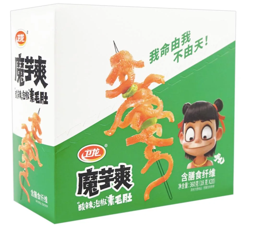 卫龙魔芋爽酸辣素毛肚