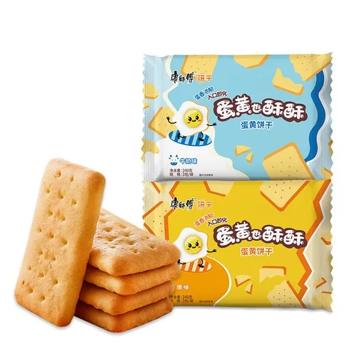 康师傅 蛋黄饼干 牛奶味