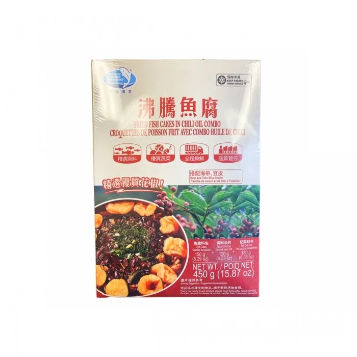 NORTH SHORR FISHERY Fried Fish Cakes In Chili Oil Combo