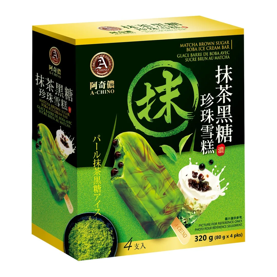 阿奇儂 抹茶黑糖珍珠雪糕