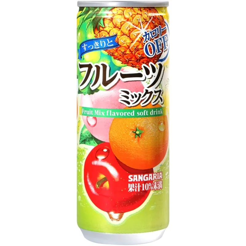 三佳利清爽混合水果汁