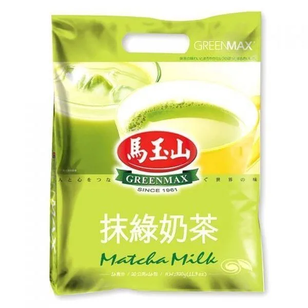 馬玉山抹綠奶茶