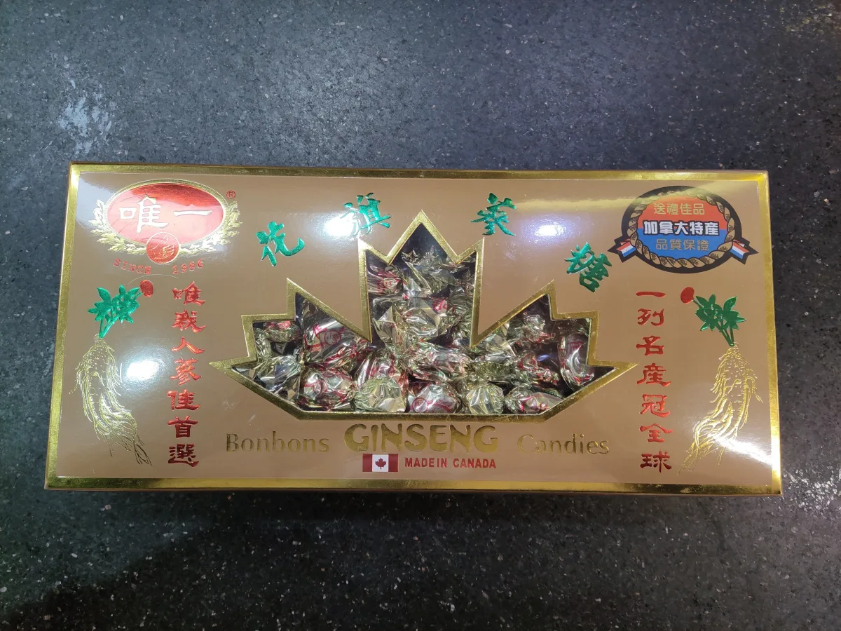 唯一加拿大花旗参糖