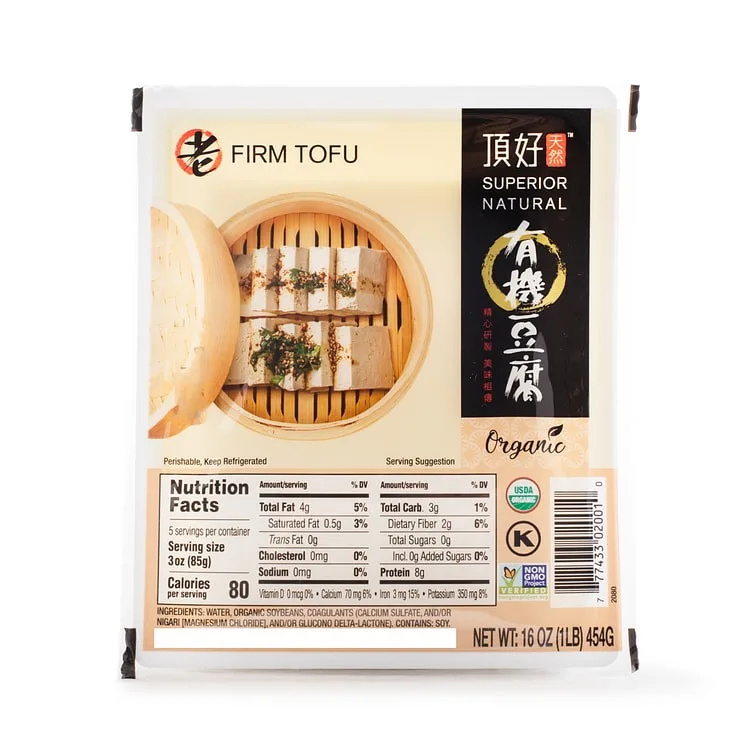 頂好有機豆腐（老豆腐）