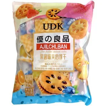 優之良品果醬味夾心餅干