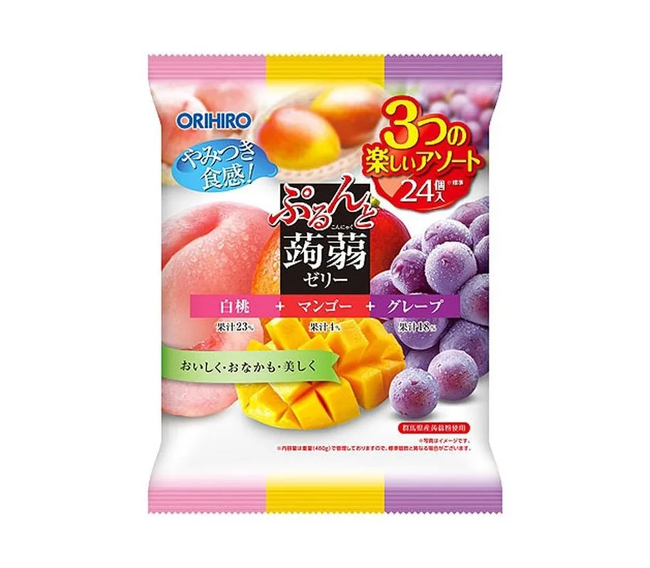 立喜樂蒟蒻果凍白桃芒果葡萄味