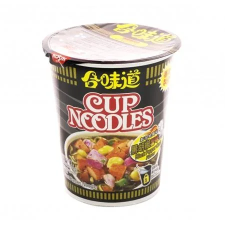 Nissin Cup Noodles (black Pepper Crab Flavour)