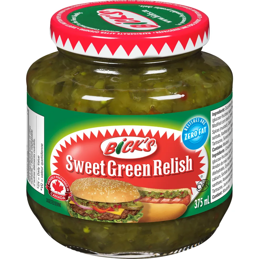 bick's sweet green relish