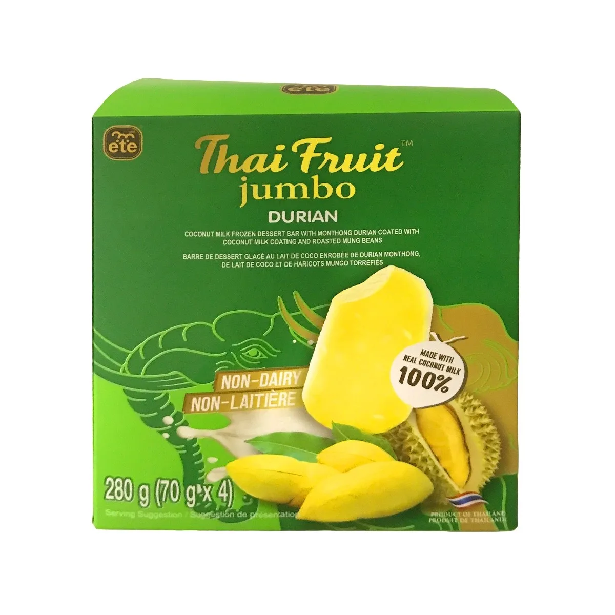 ete Thai fruit jumbo durian bar