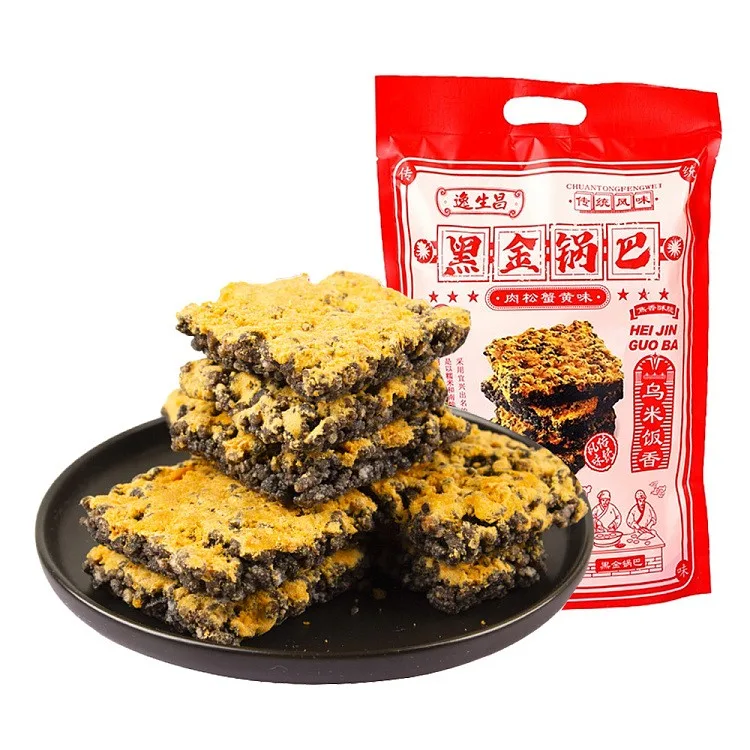 逸生昌黑金鍋巴（肉松蟹黃味）