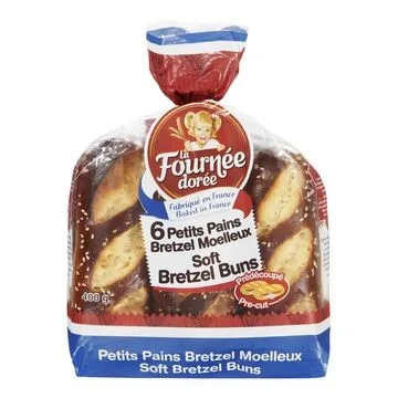 fournee doree soft bretzel buns