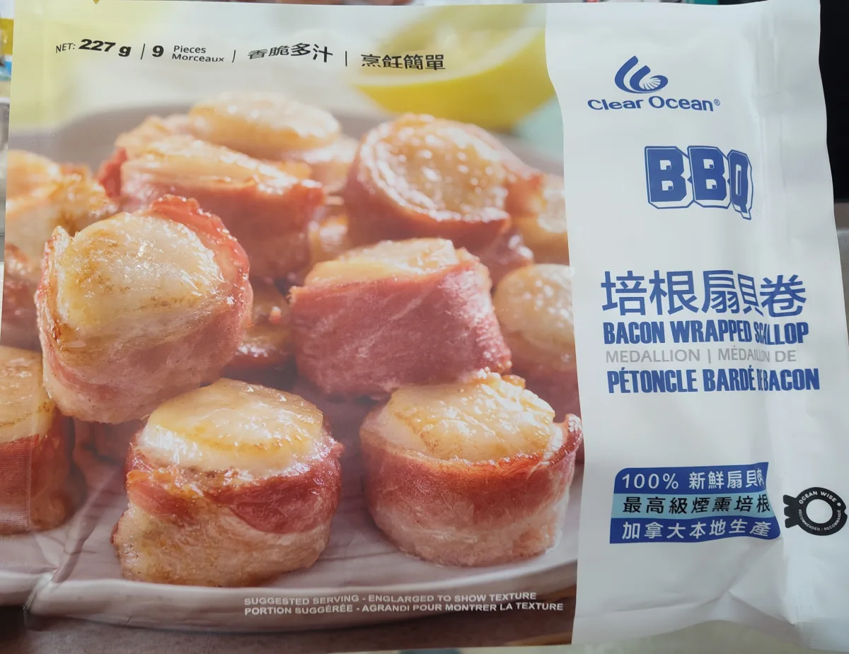 Clear Ocean 培根扇贝卷