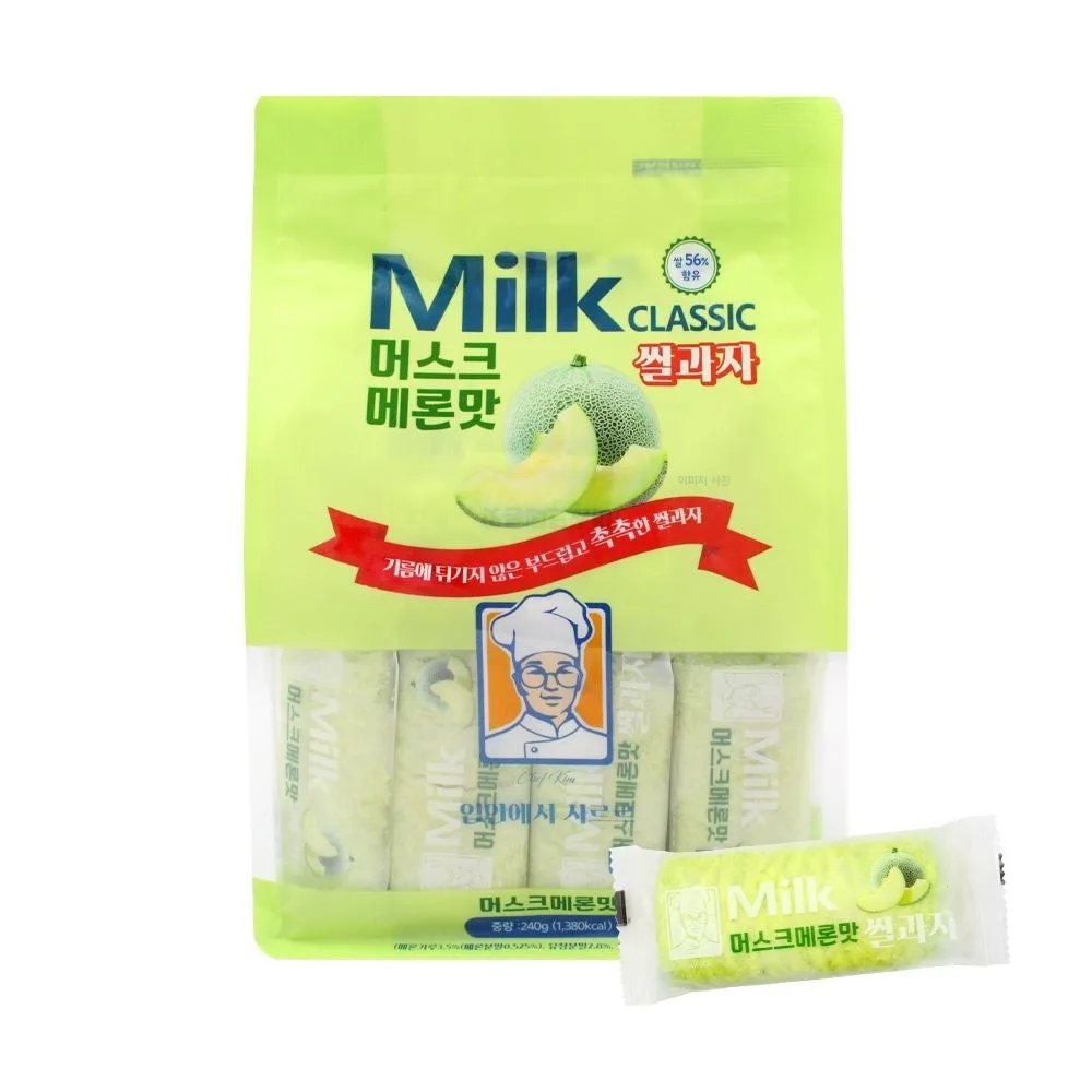 milh classic rice snack (honeydew Melon)