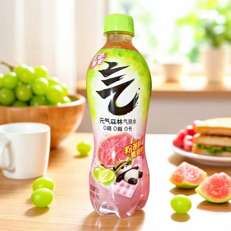 元氣森林粉芭樂青提味氣泡水